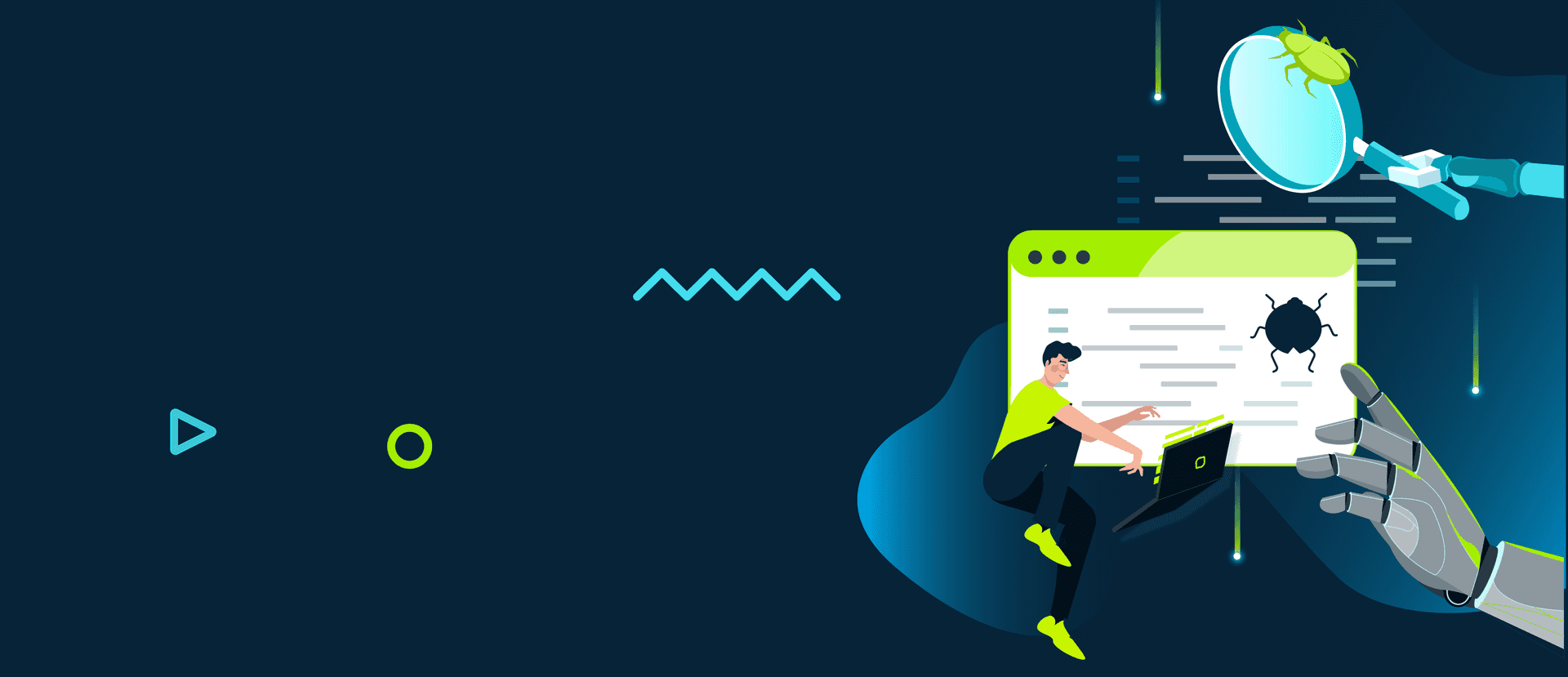 Thumbnail of an article about Manual testing vs. automated testing—main differences